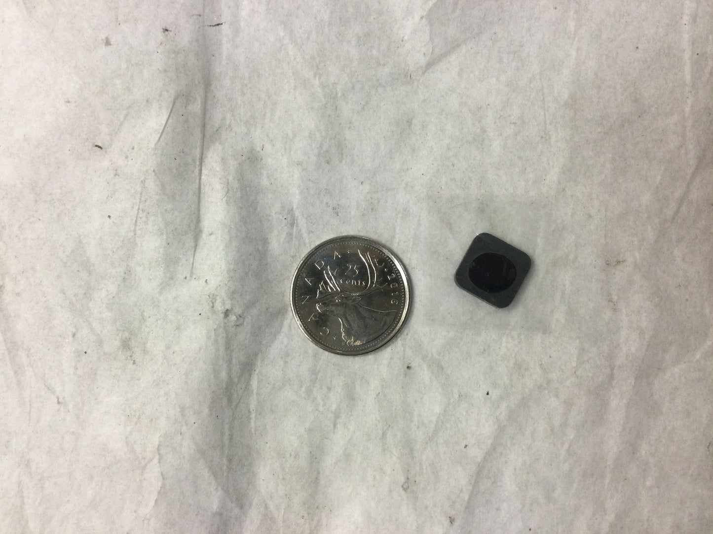 Polished Shungite cab for electromagnetic protection