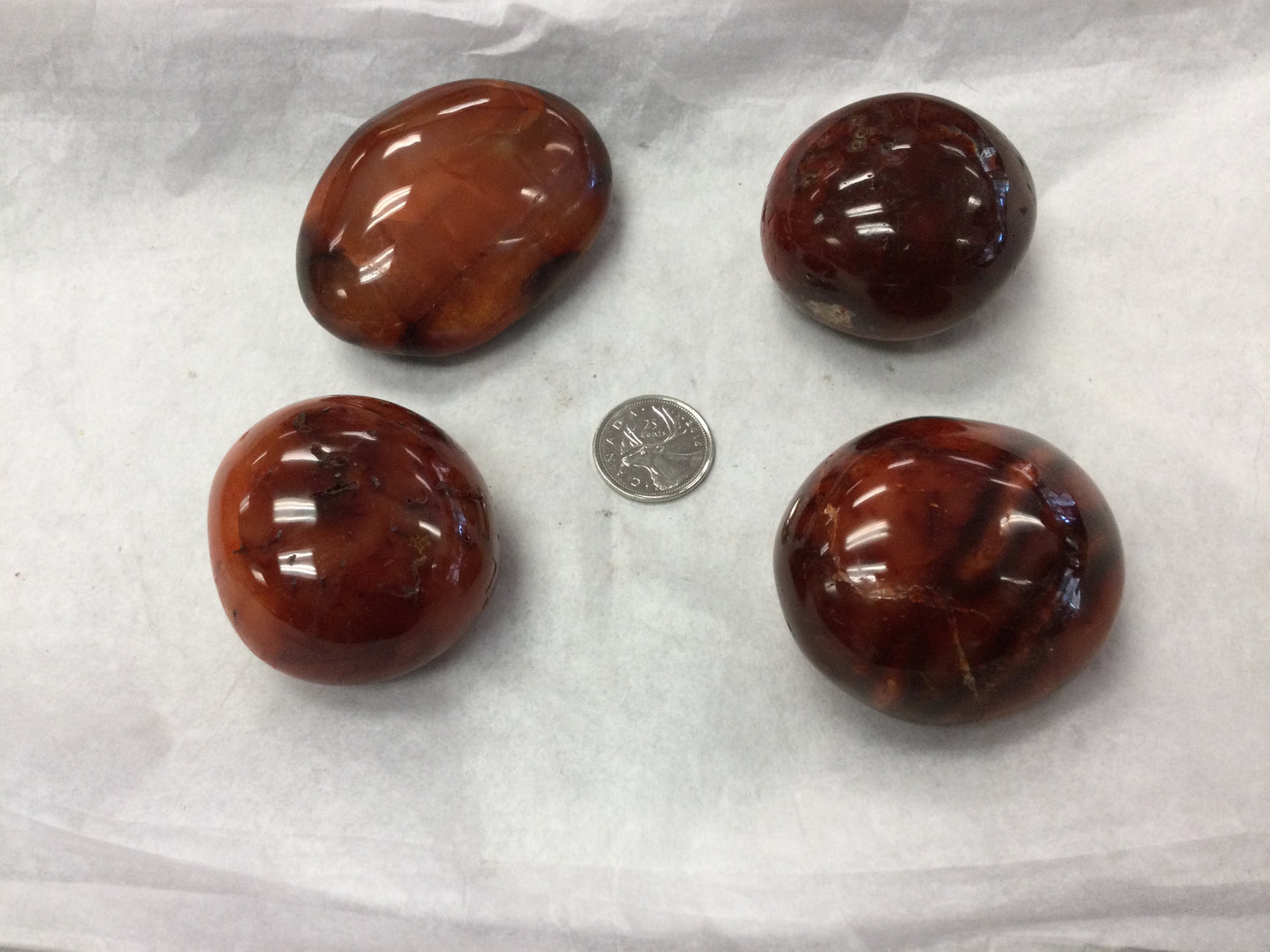 Carnelian Palm Stone (natural)