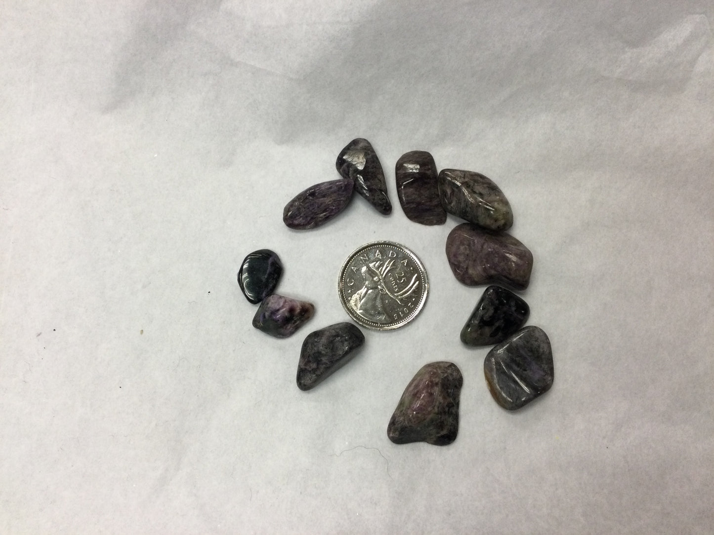 Tumbled Charoite