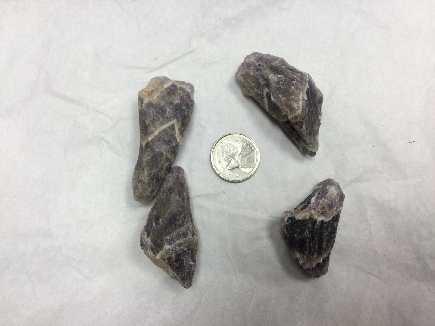 Rough Chevron Amethyst