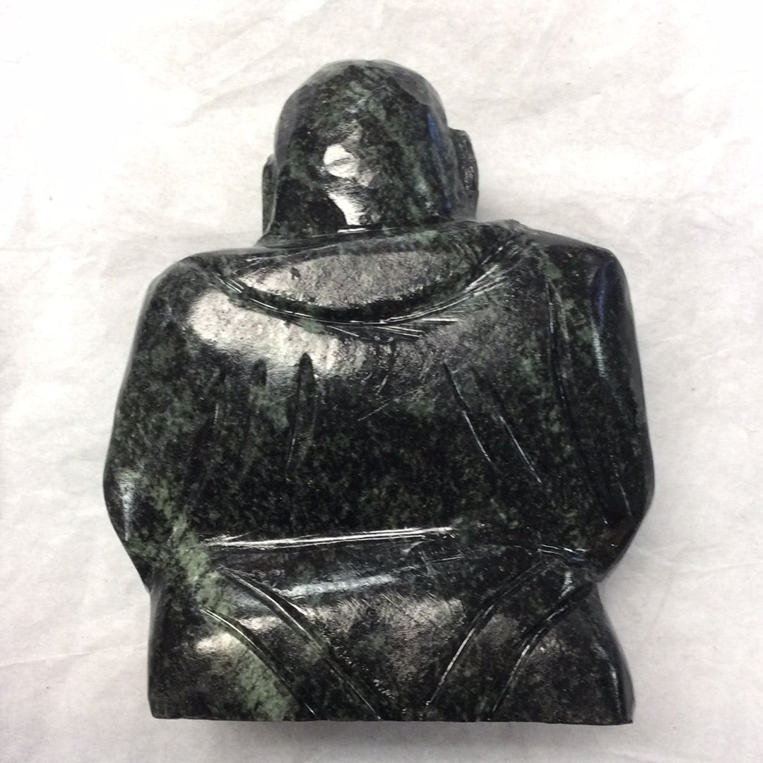 Serpentine Buddha Statue, Extra Large