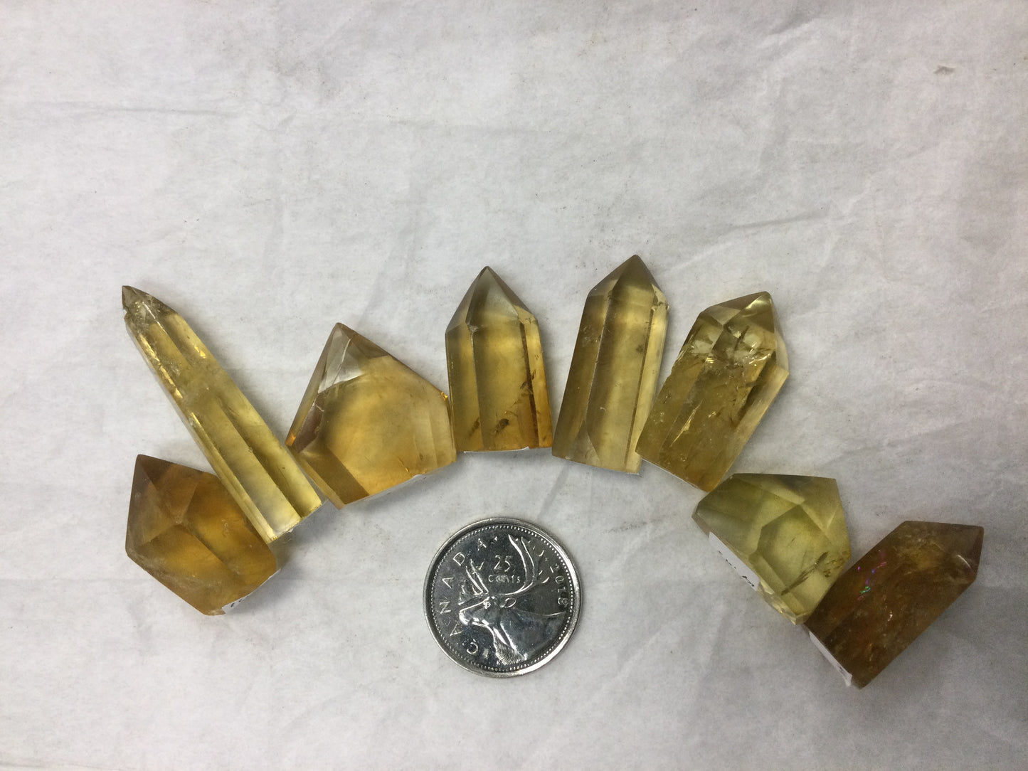 Natural Citrine Point - S