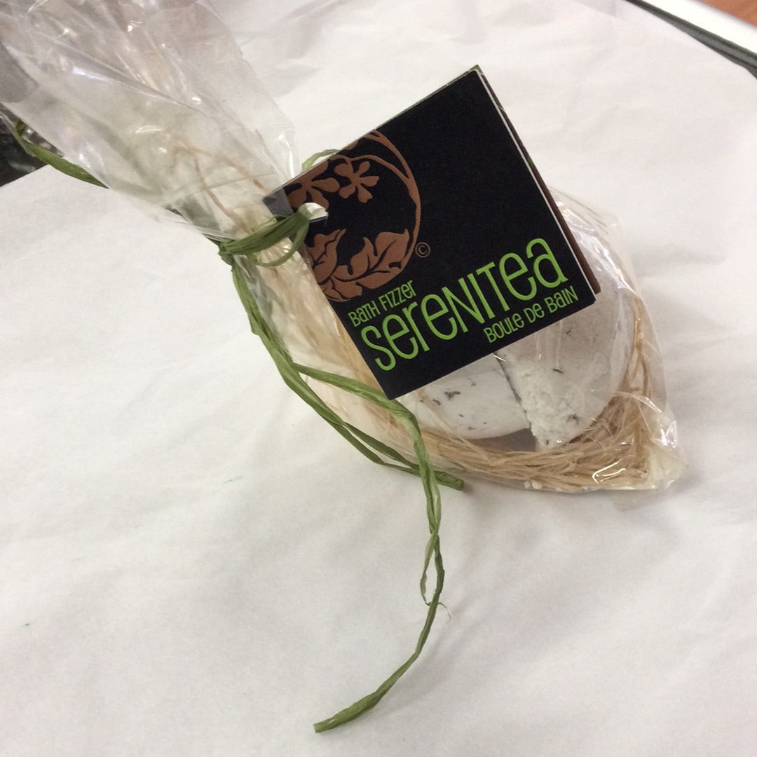Tea Inspired Bath Fizzers - chai, serenitea, frankly fennel