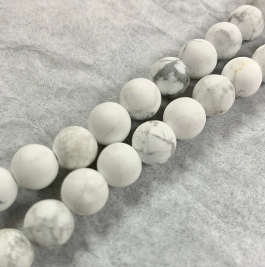 Matte Howlite Strand