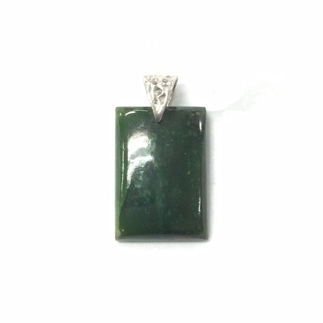 Rectangular Jade Pendant
