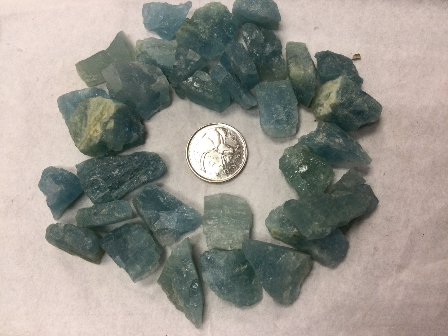 Rough Aquamarine