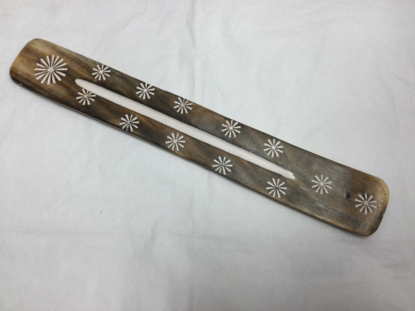 Wooden Rainbow Incense Holder (Various Colors)