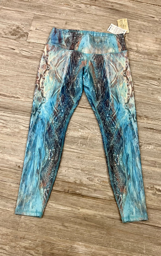 NoMiNoU Yoga Pants - Blue Peacock