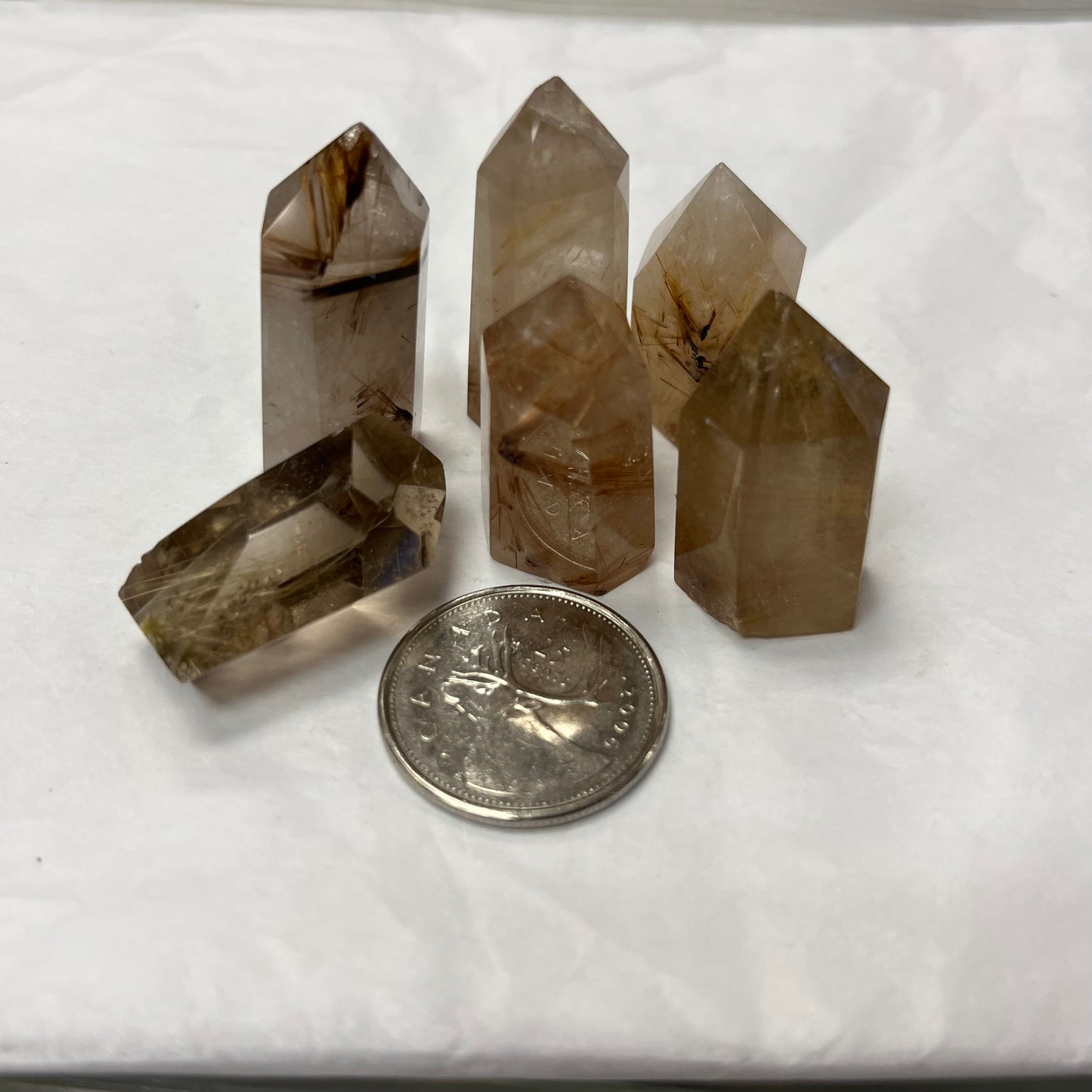 Rutilated Quartz Point