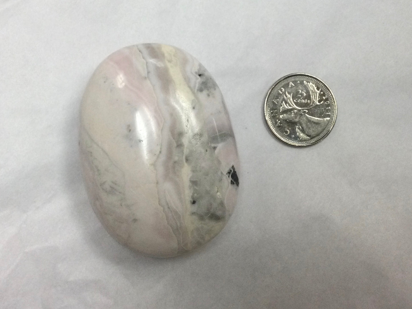 Pink Opal Palm Stone
