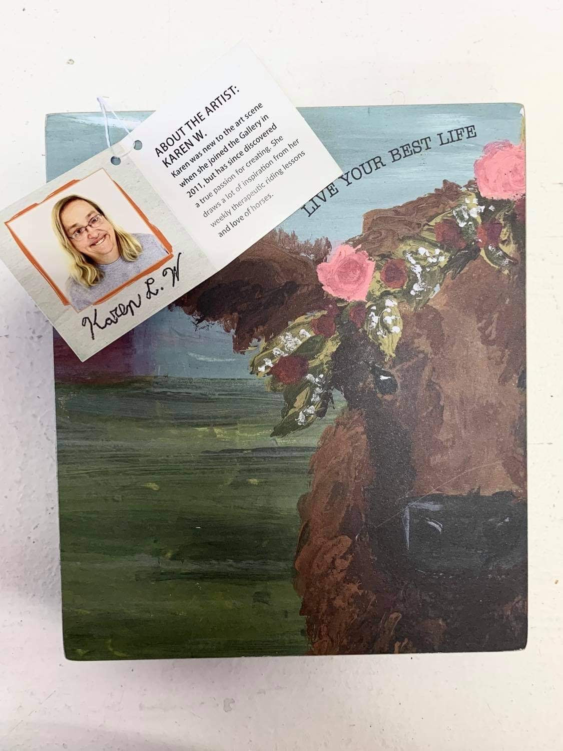 Your Best Life Box Sign