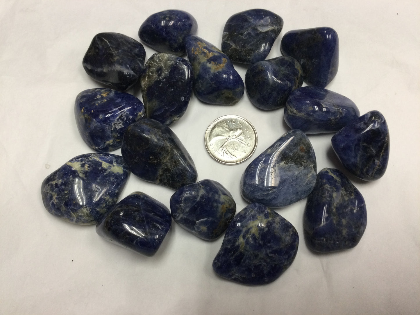 Sunset Sodalite, Tumbled