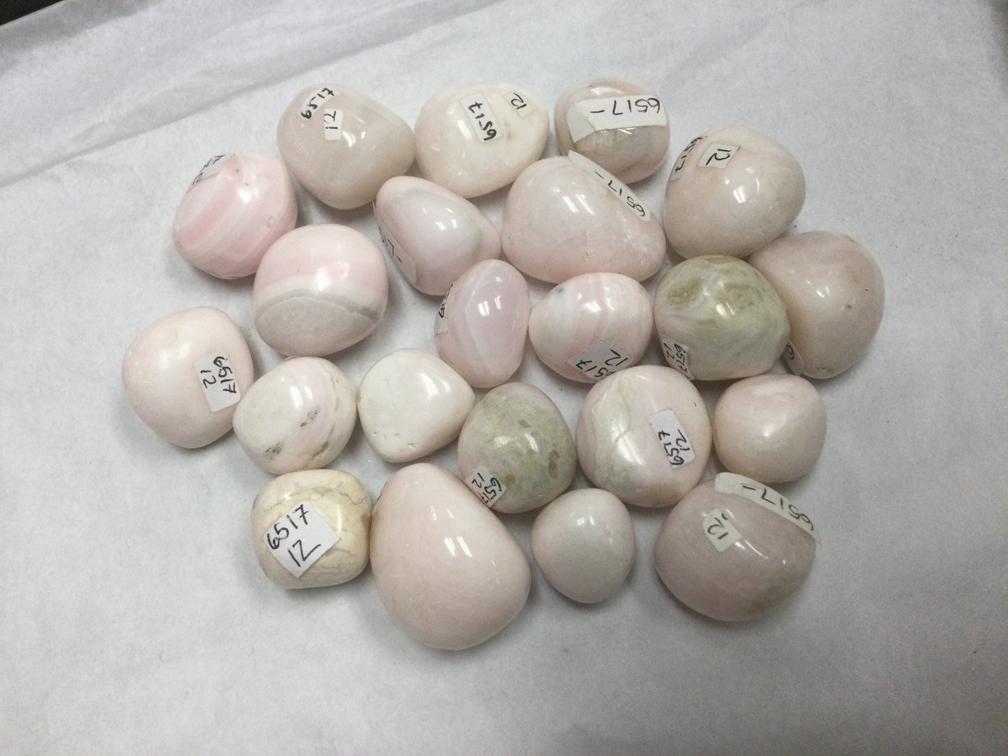 Tumbled Mangano Calcite