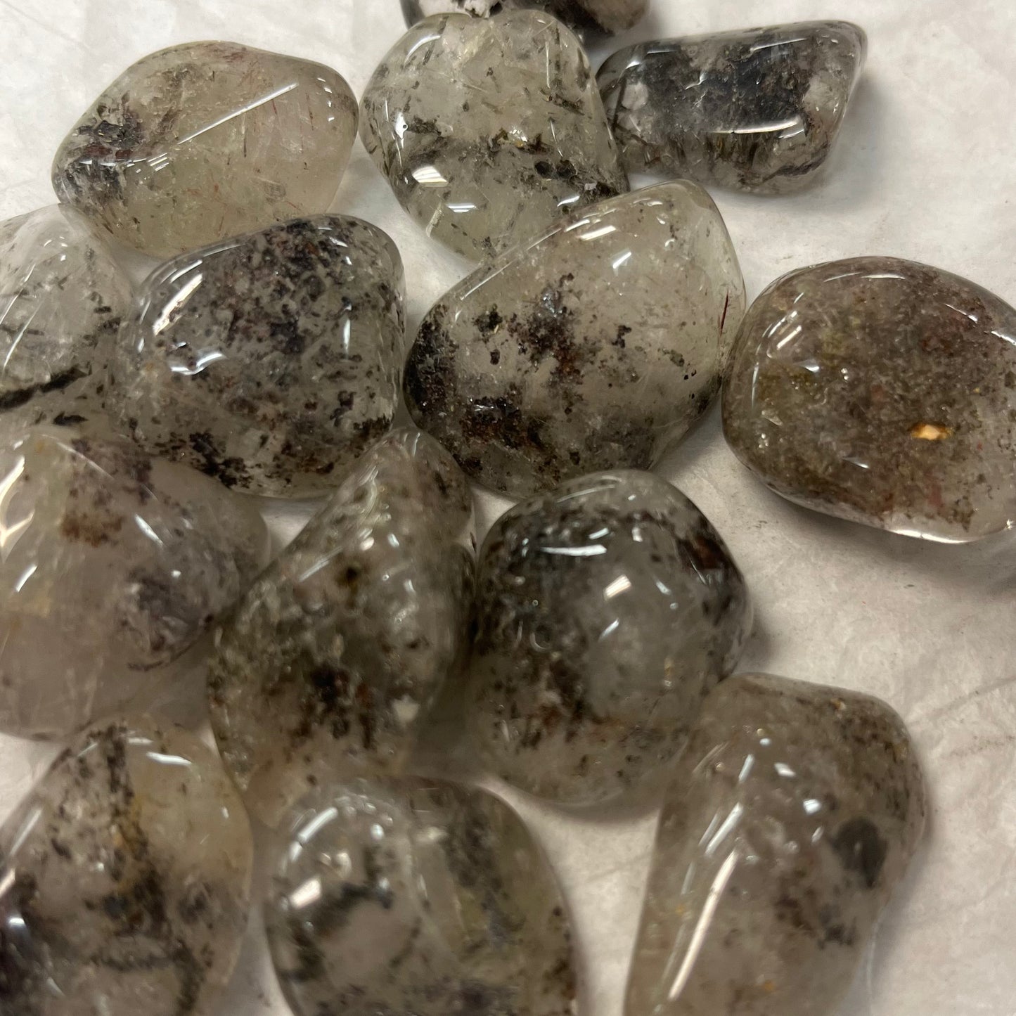 Tumbled Rutilated Shaman Quartz