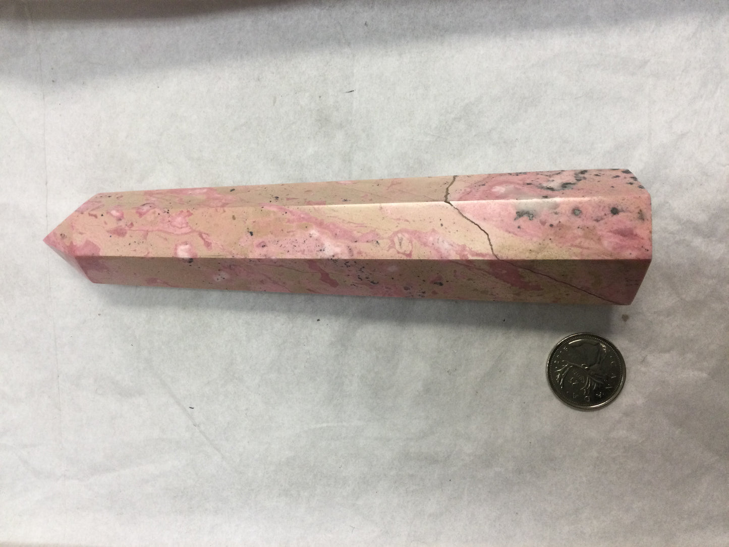 Rhodonite Point Large