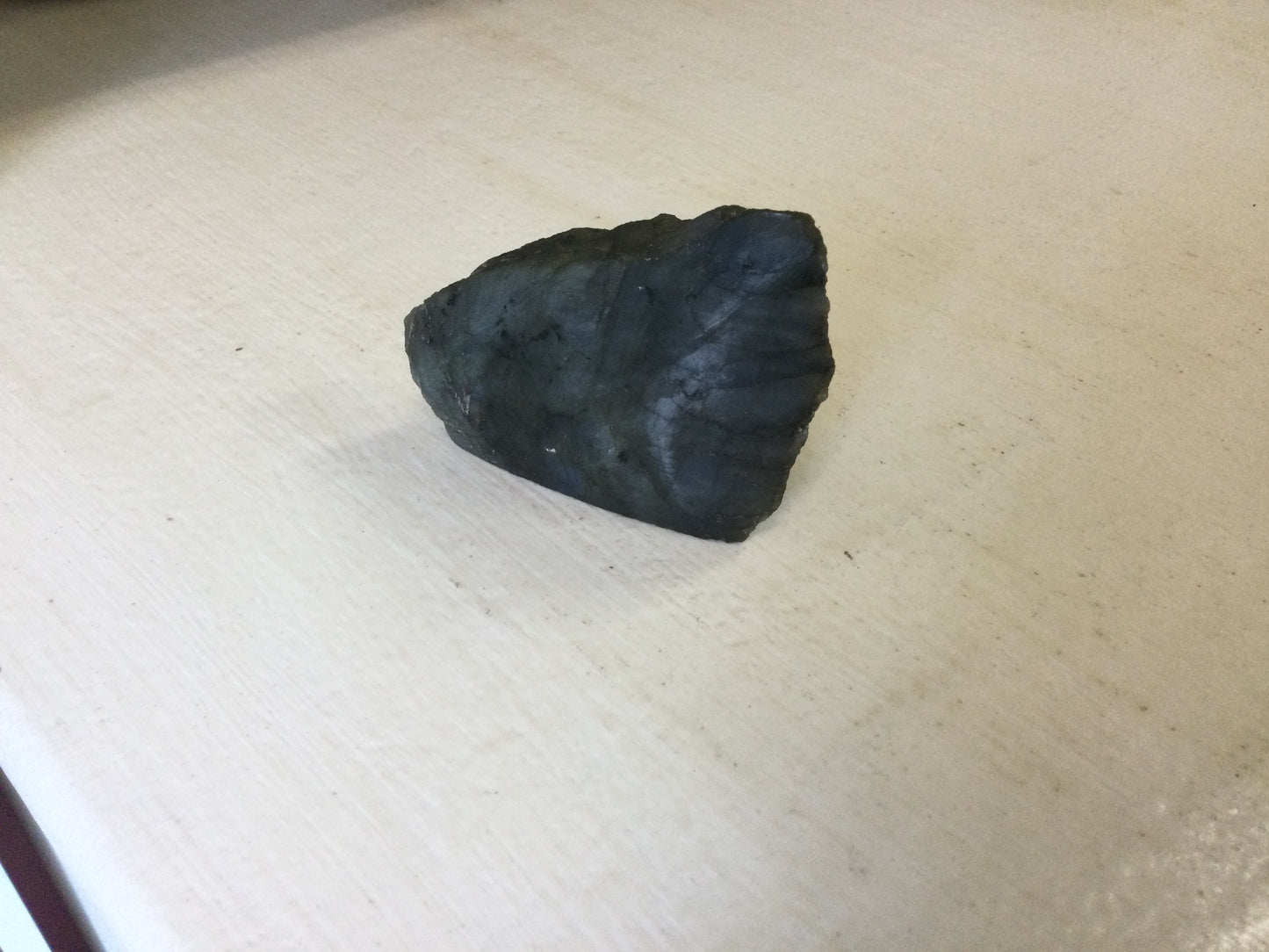 Small Freestanding Labradorite Chunk with Polished Face