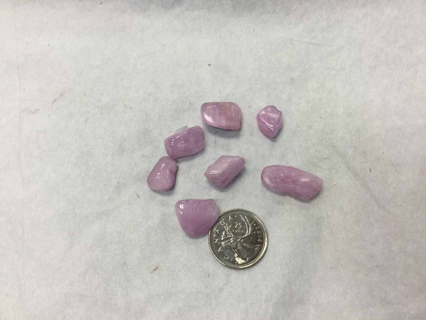 Tumbled Kunzite
