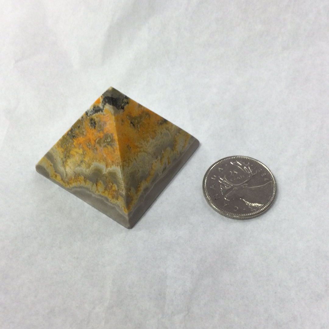 Bumblebee Jasper pyramid