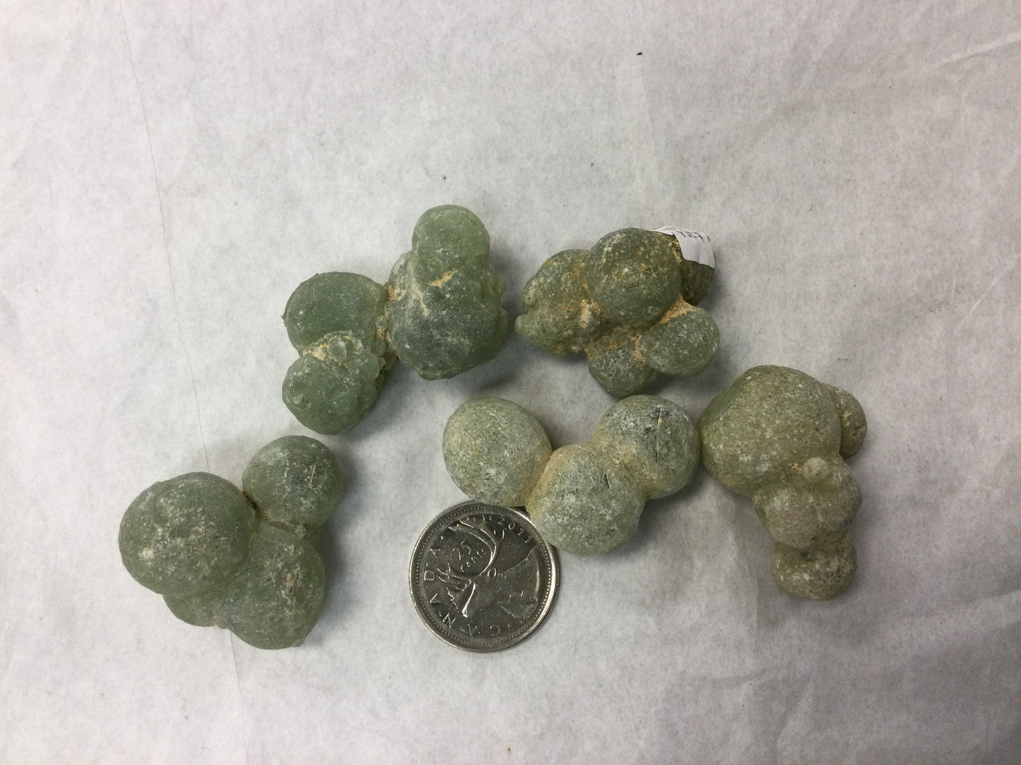 Prehnite Sphere Cluster, 25g
