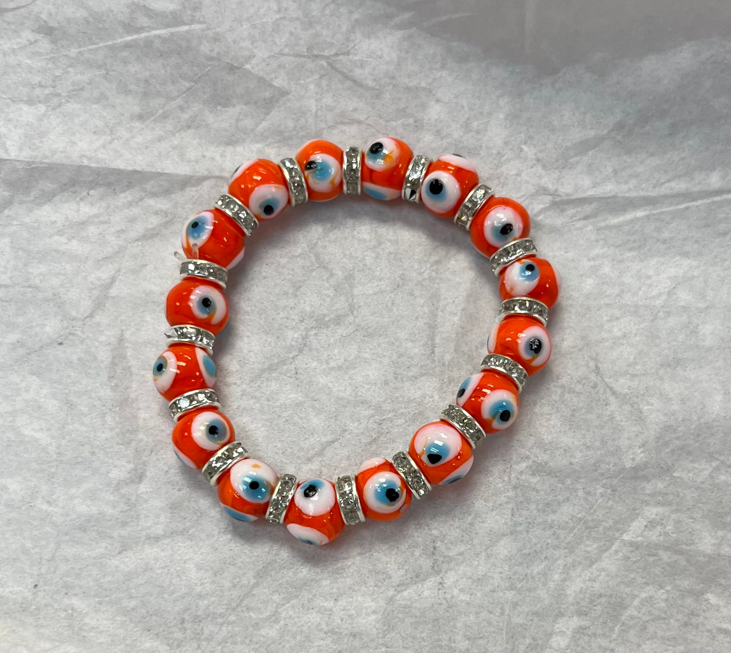 Evil Eye Bracelet Glass