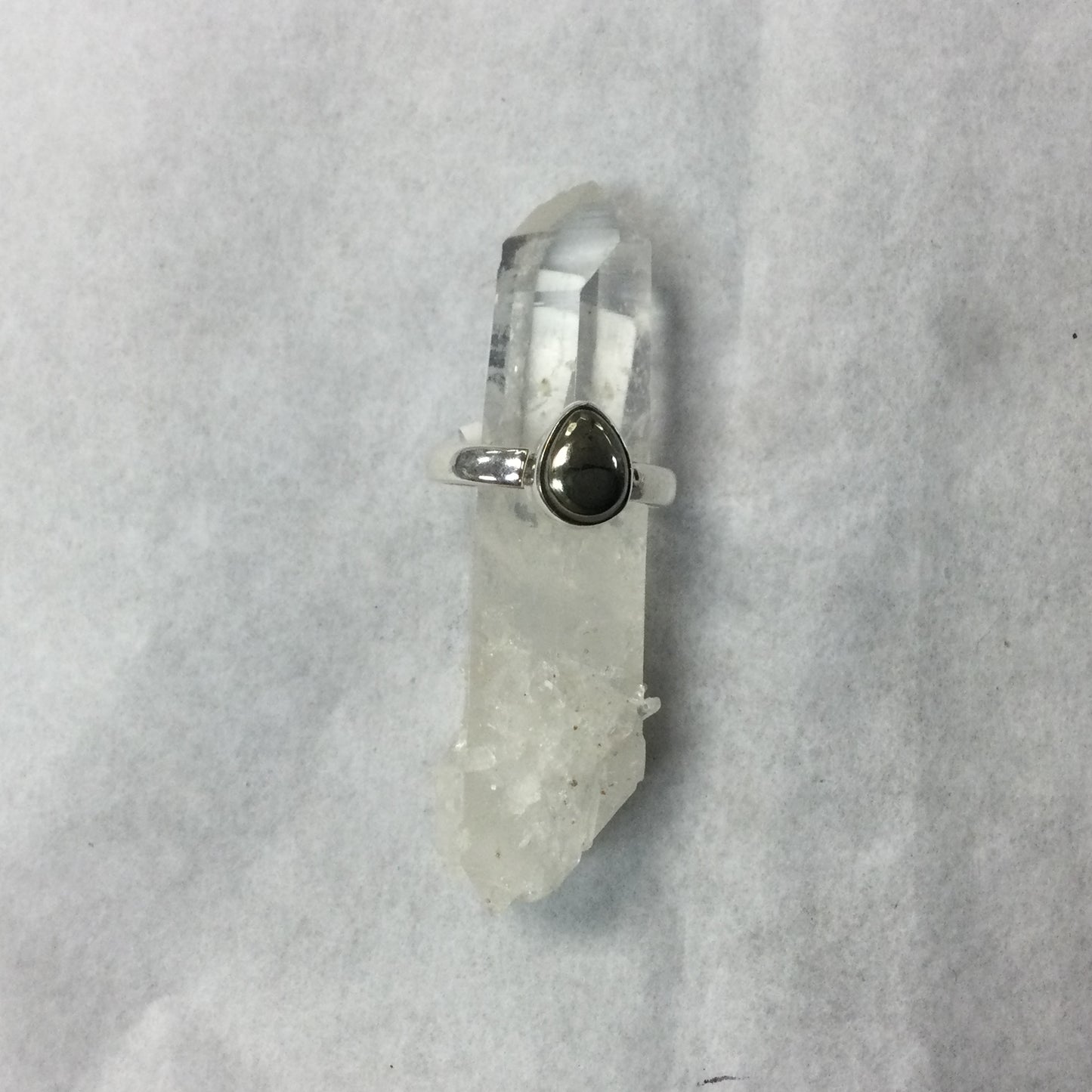 Silver Pyrite Rings