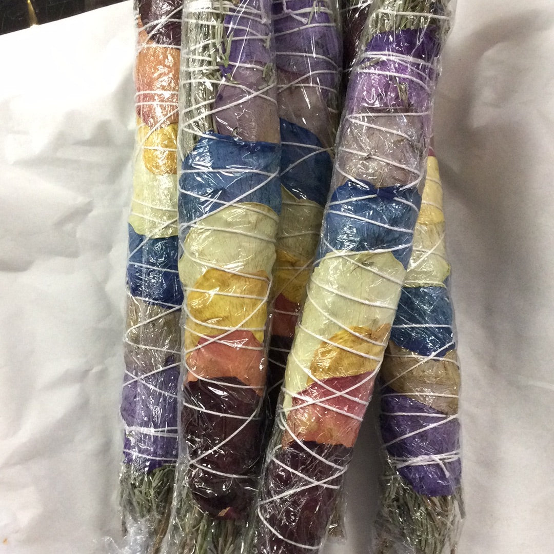 Lavender w/ Chakra Petals Sage Bundle