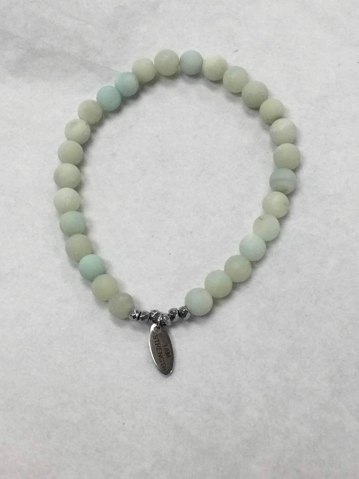 Apryl Dawn - Crystal Bracelet with Charm Affirmation