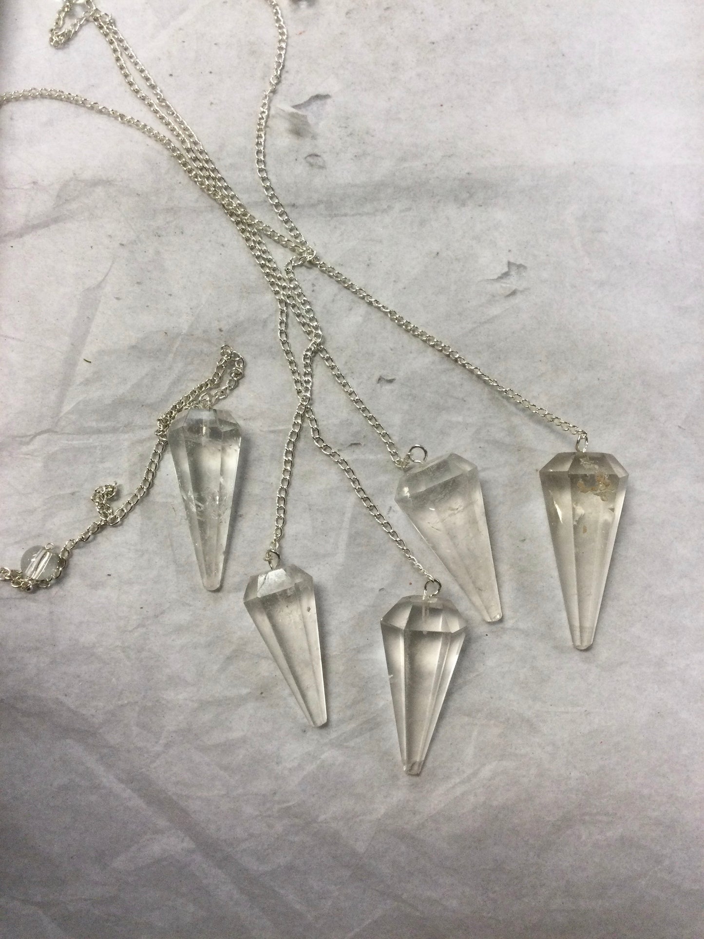 Pendulum, Matt, Faceted Assorted Stones