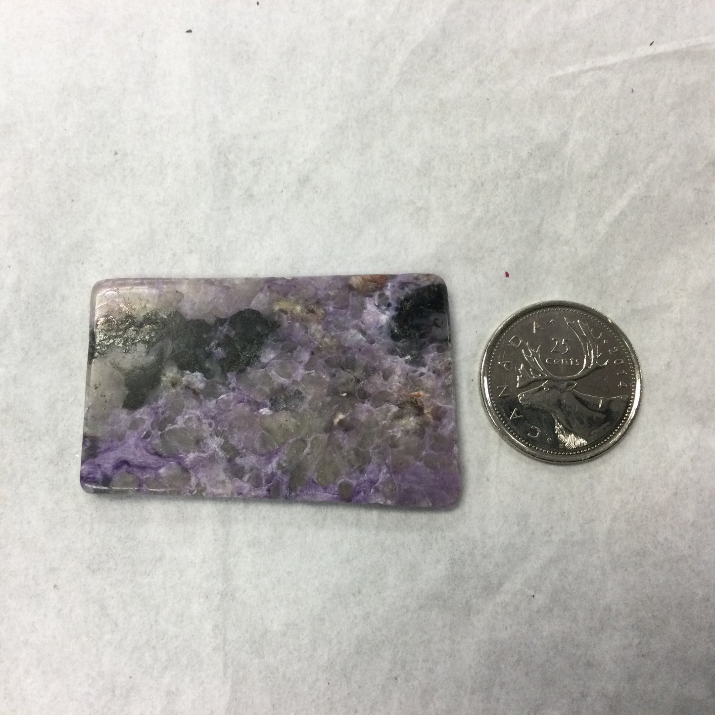 Small Polished Charoite Slab