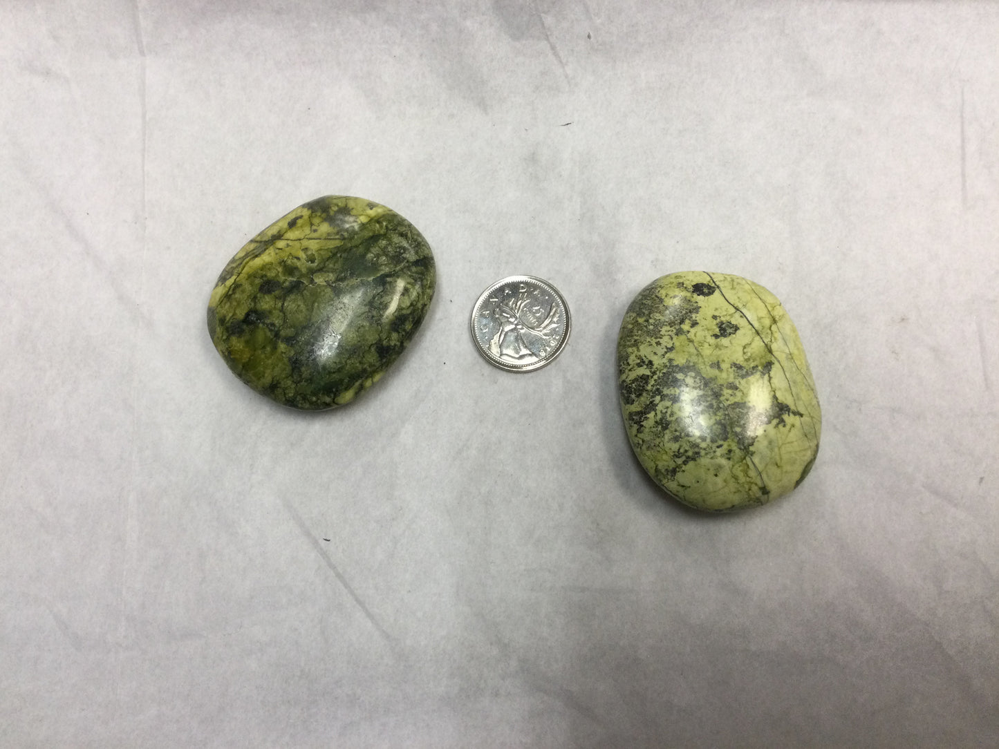 Serpentine Palm Stone