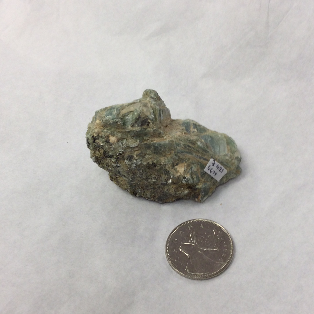 Green Kyanite matrix