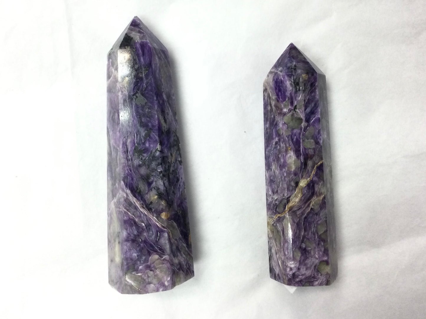 High Grade Charoite Tower
