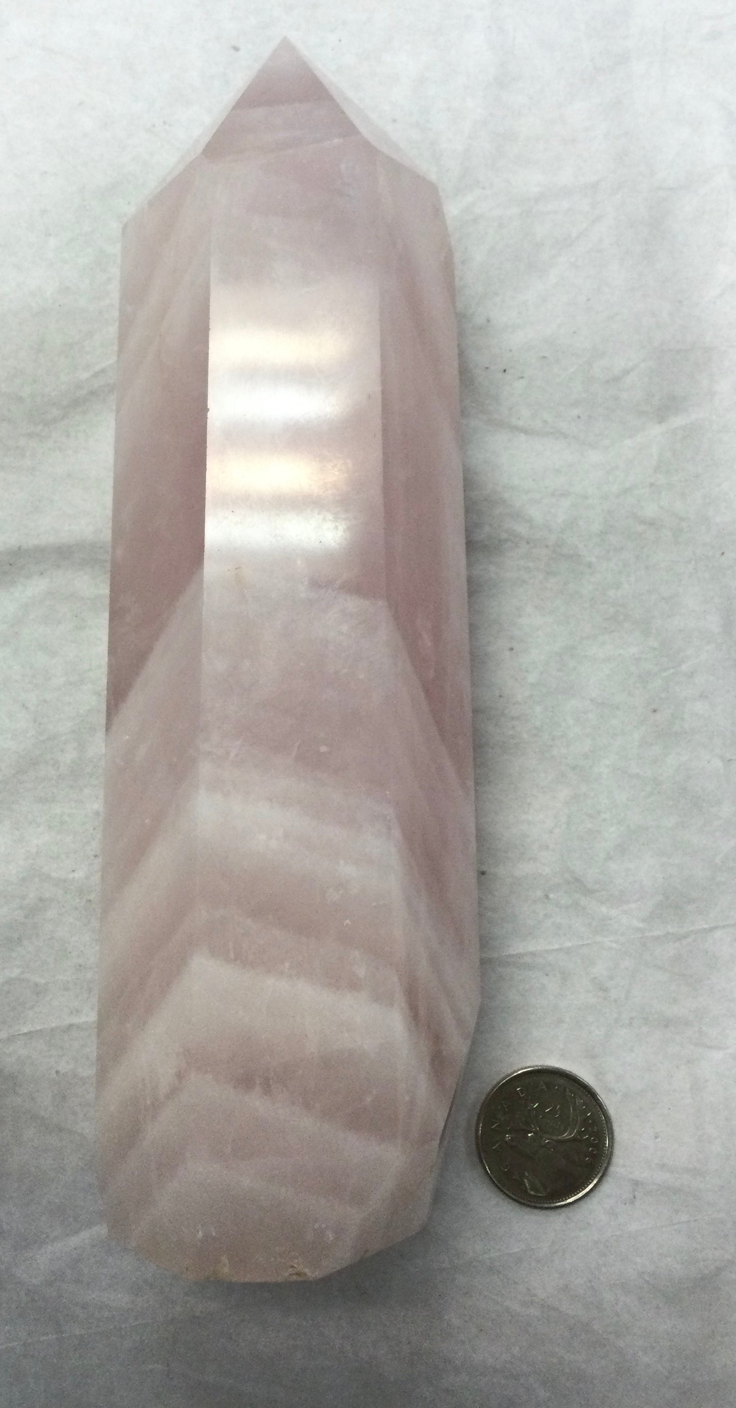 Rose Quartz Tower, 7.5”