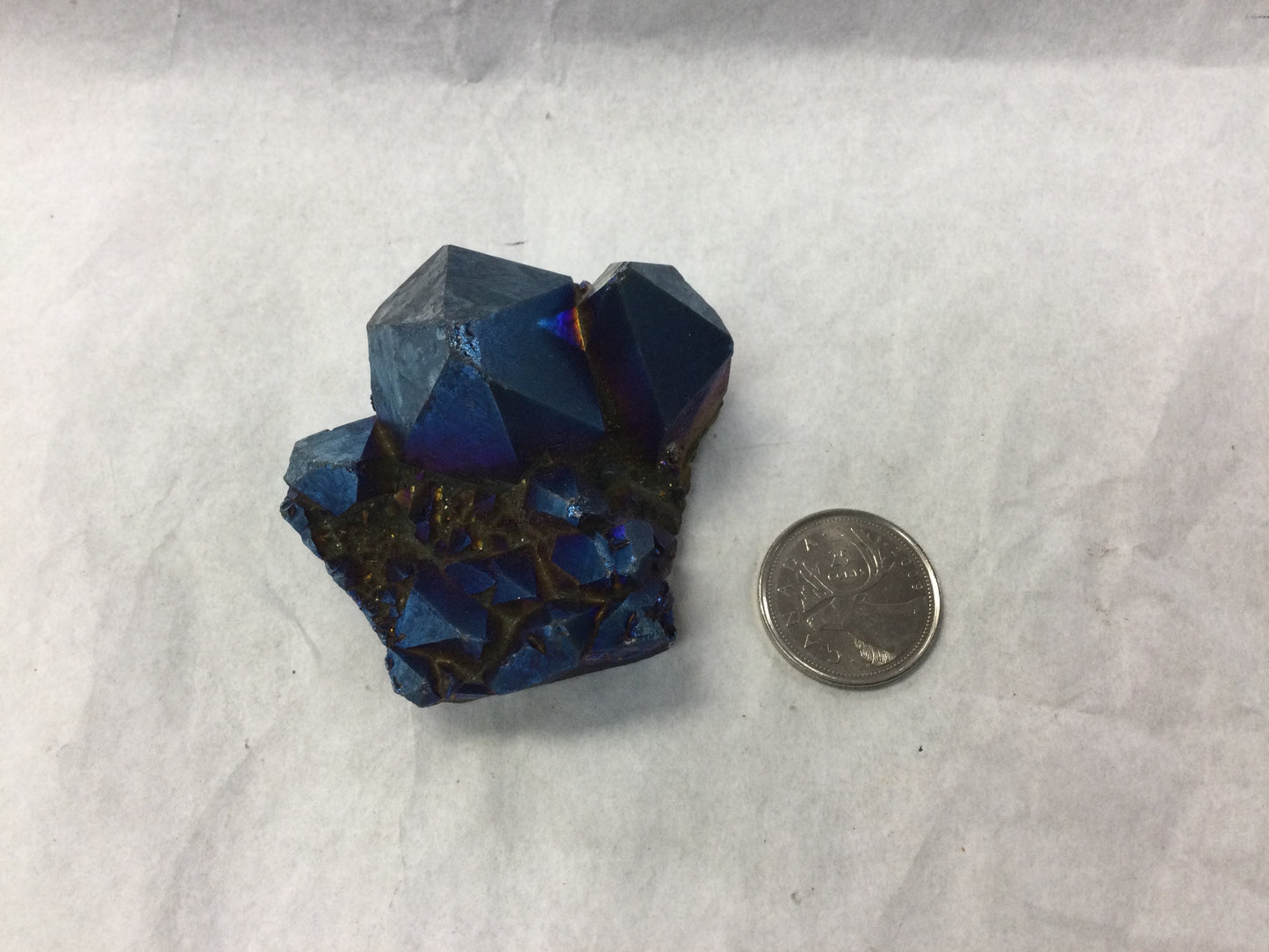 Titanium Quartz Cluster, small
