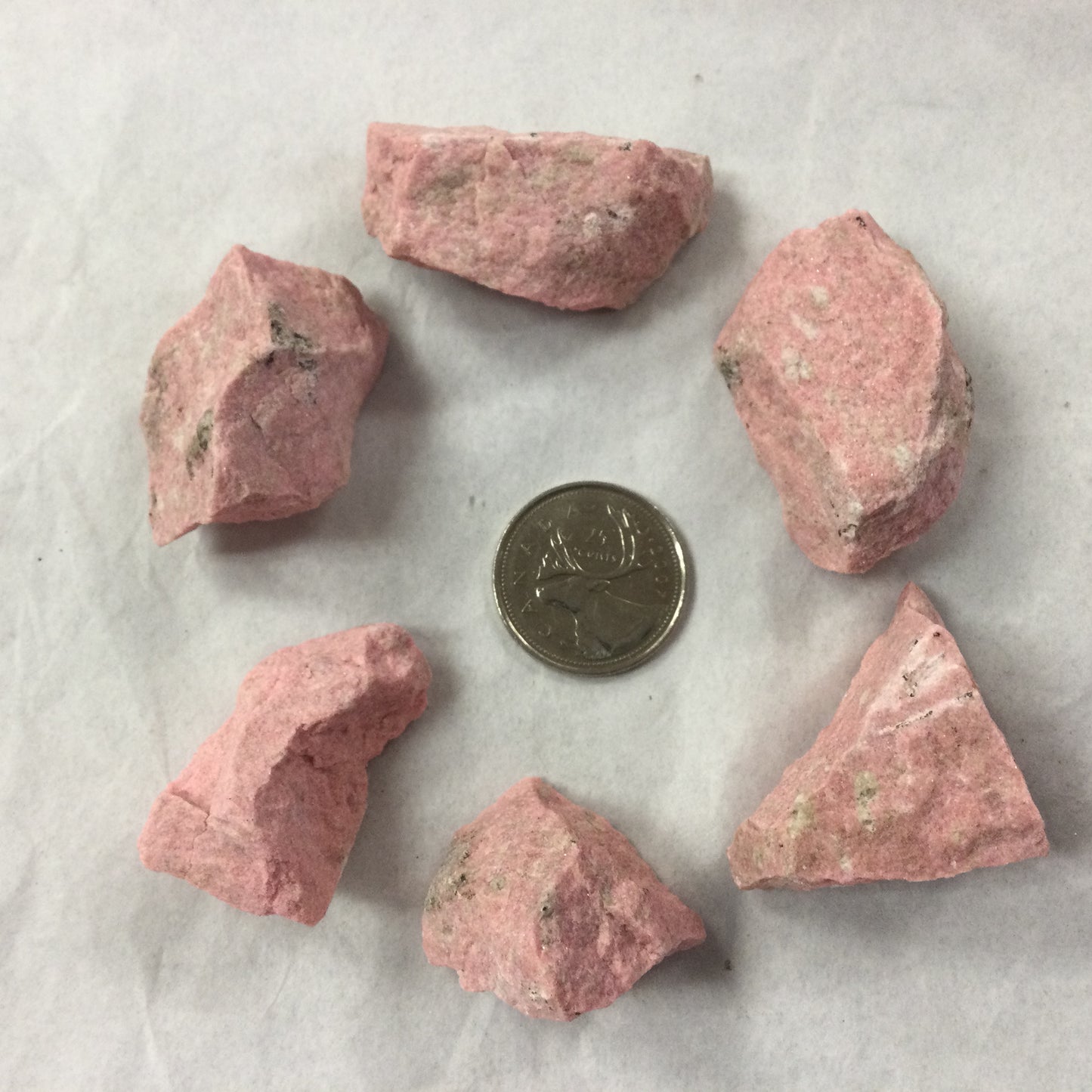 Raw Thulite chunks