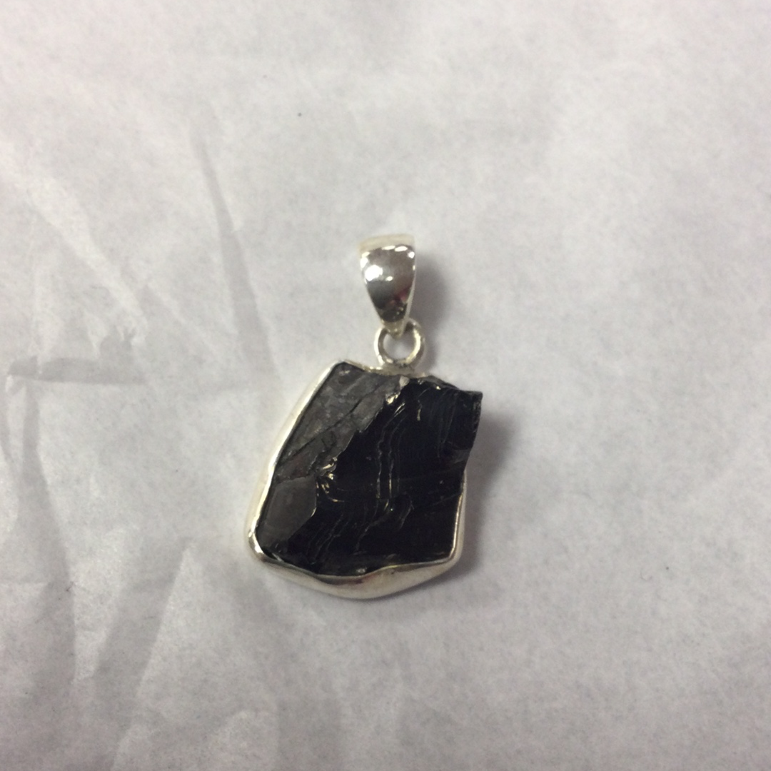 Shungite Rough Pendant