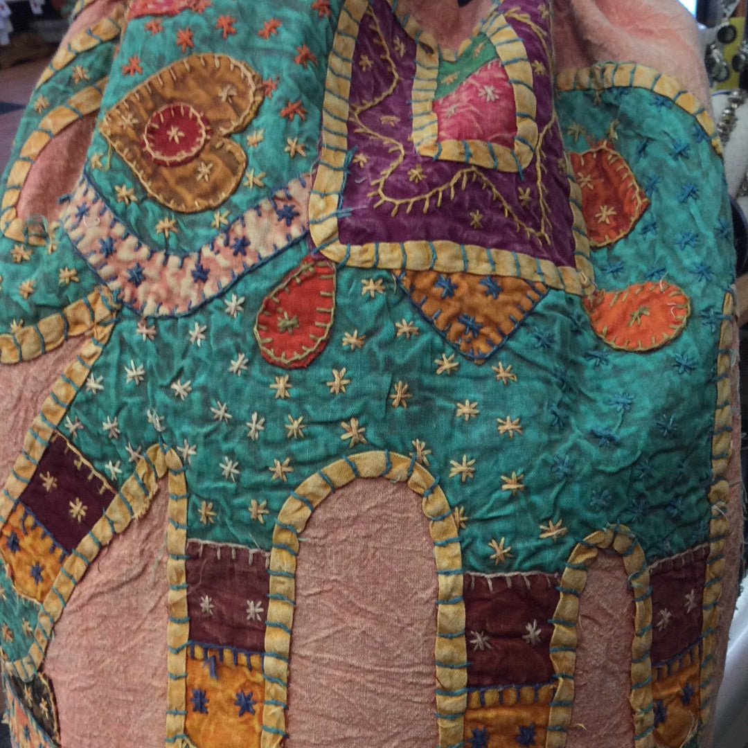 Knapsack, Elephant Applique