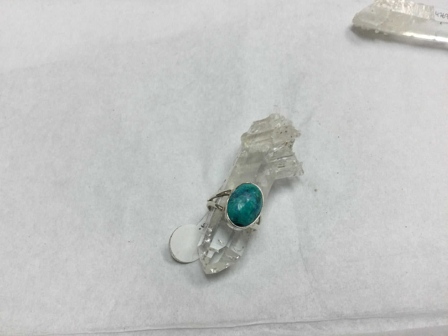 Shattuckite ring size 7