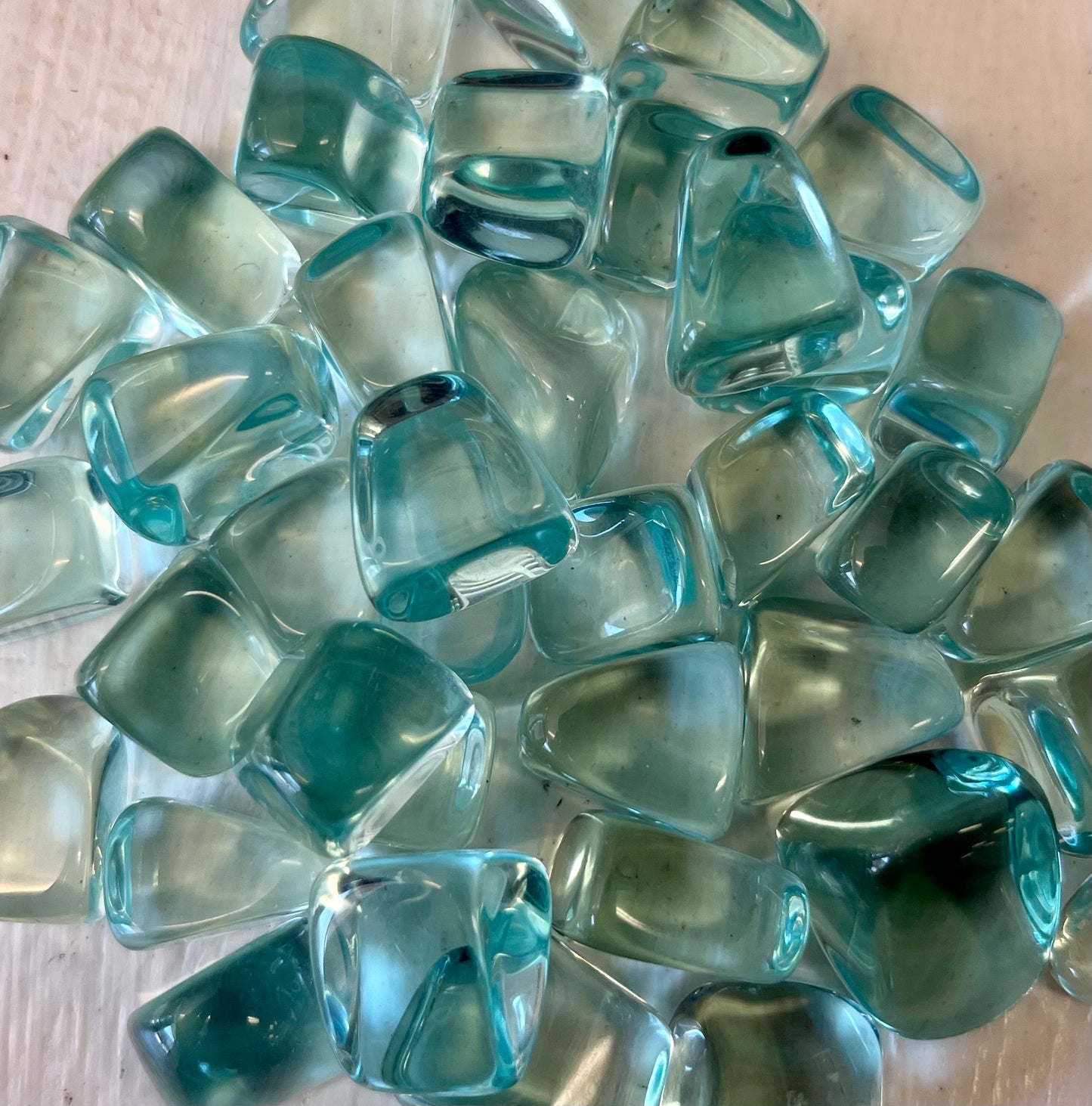 Blue Obsidian, tumbled, small