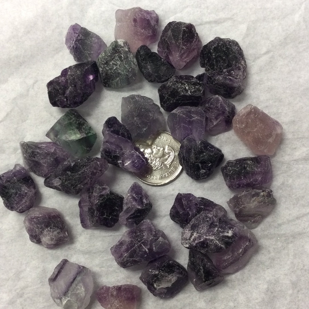 Rough Purple Fluorite