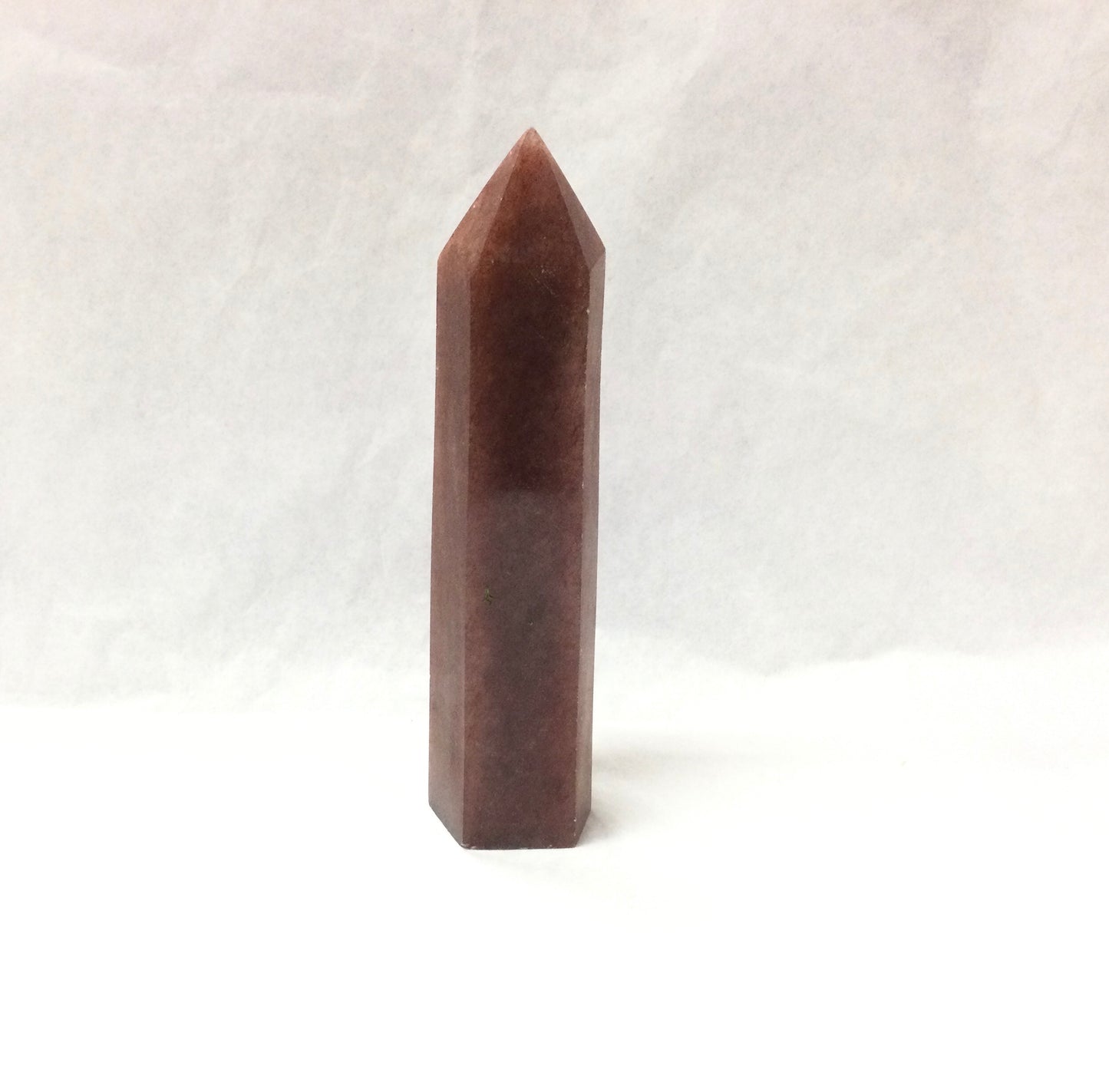 Red Aventurine Tower (Strawberry Quartz) ~5”