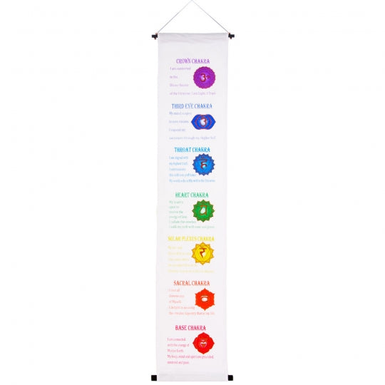 Banner - Chakra 12x60” White
