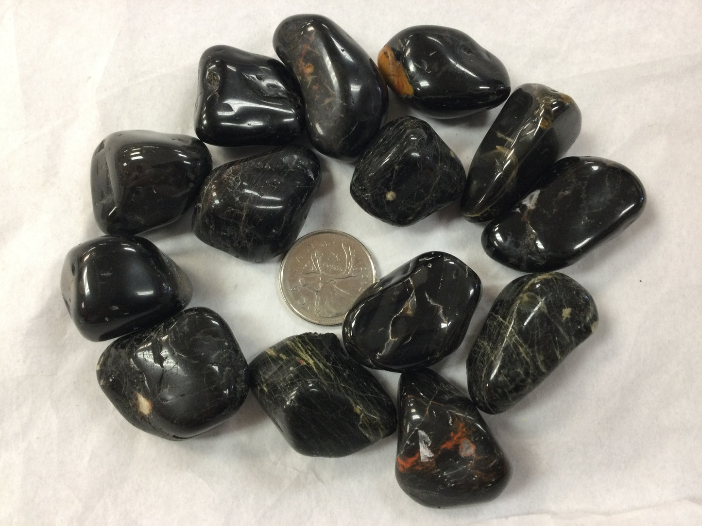 Tumbled Black Onyx