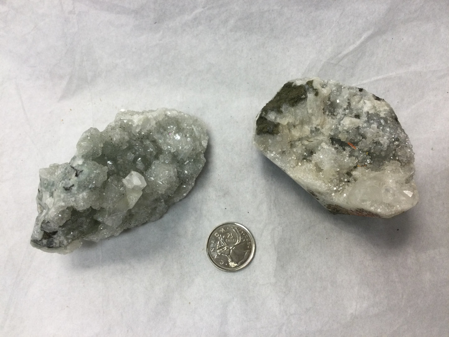 Blue Grey Apophyllite cluster