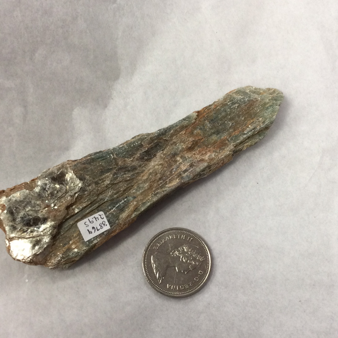 Green Kyanite long rough piece