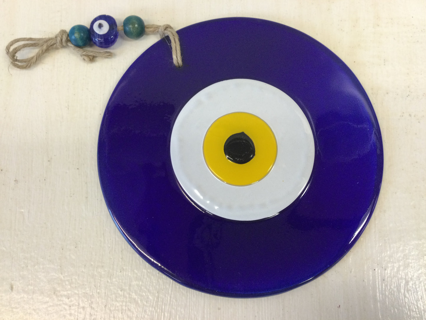 Large Evil Eye Glass Ornament