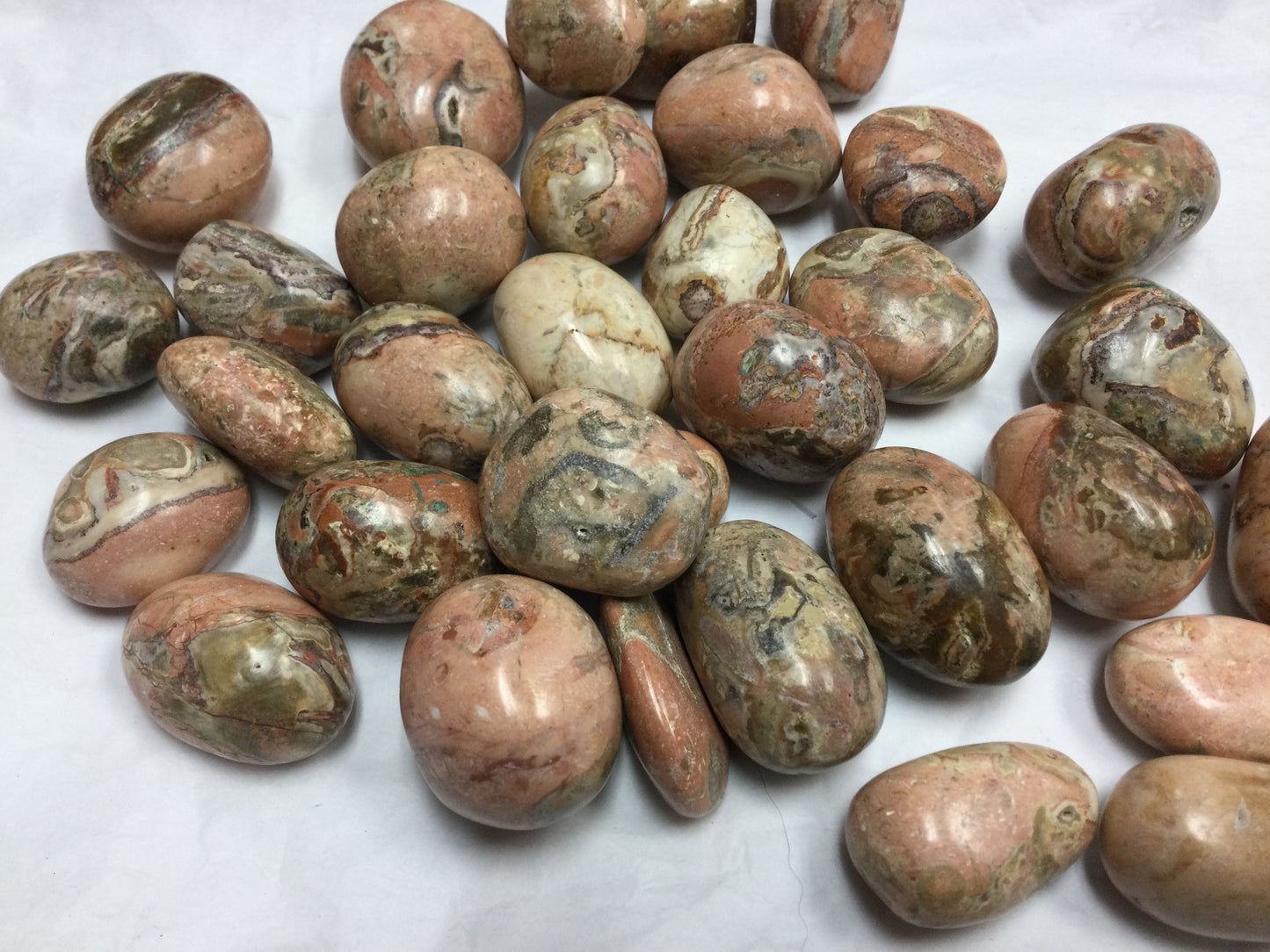 Tumbled Porcelain Jasper