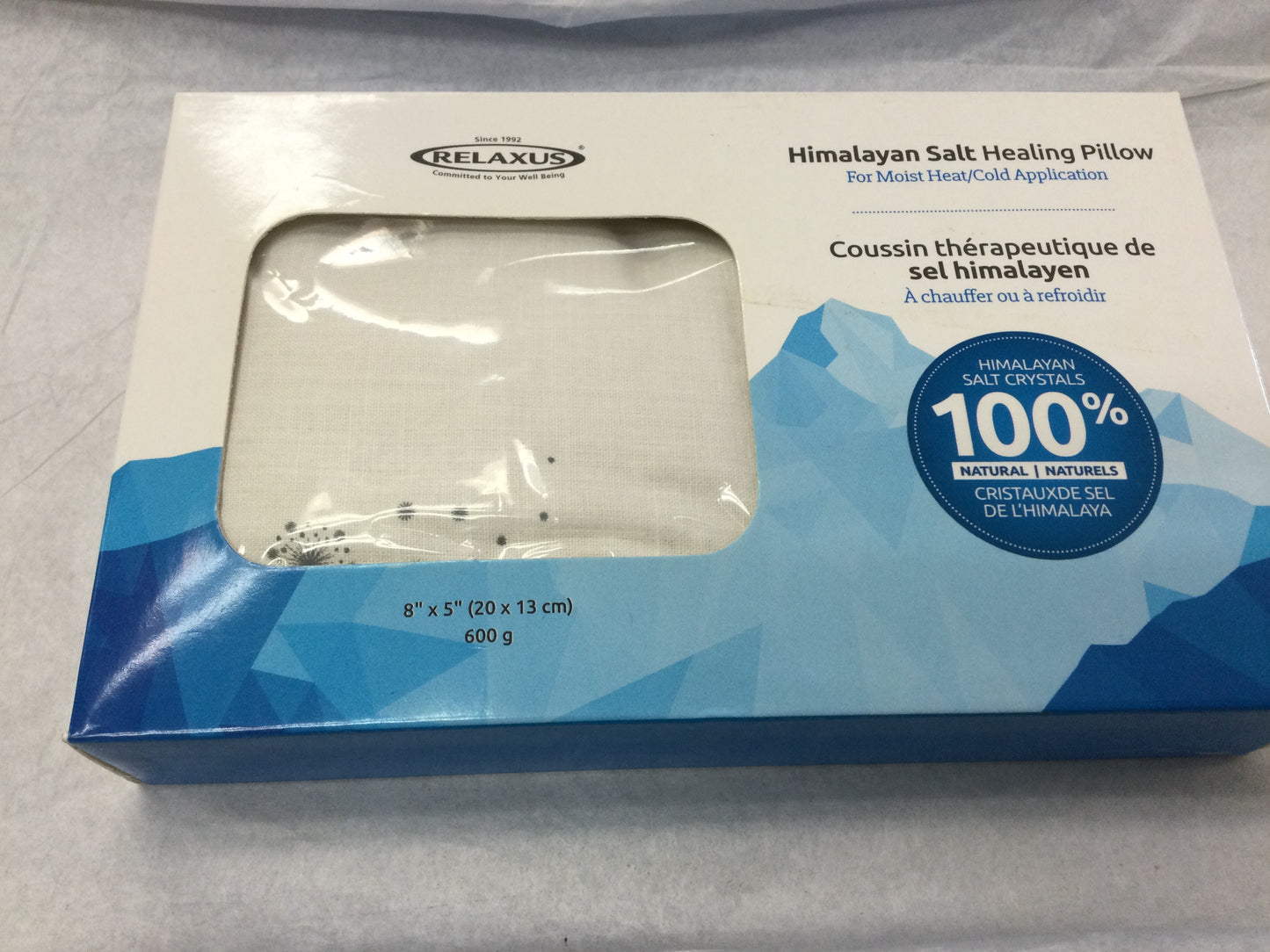 Relaxus Himalayan Salt Healing Pillow