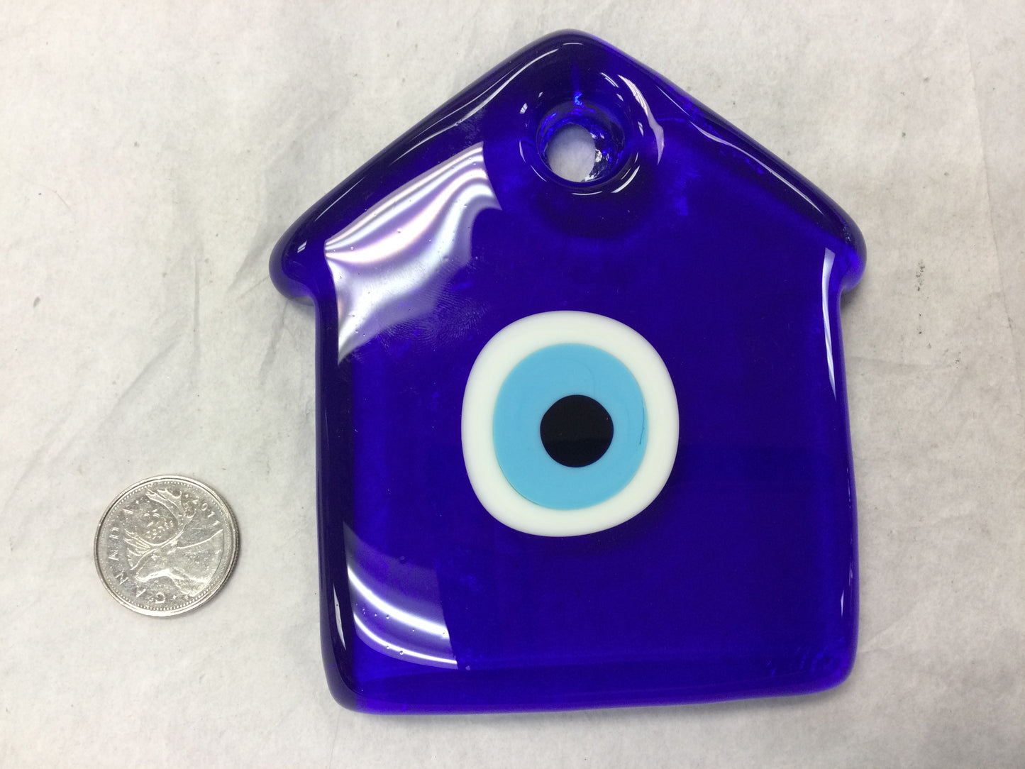 Evil Eye Glass Ornament