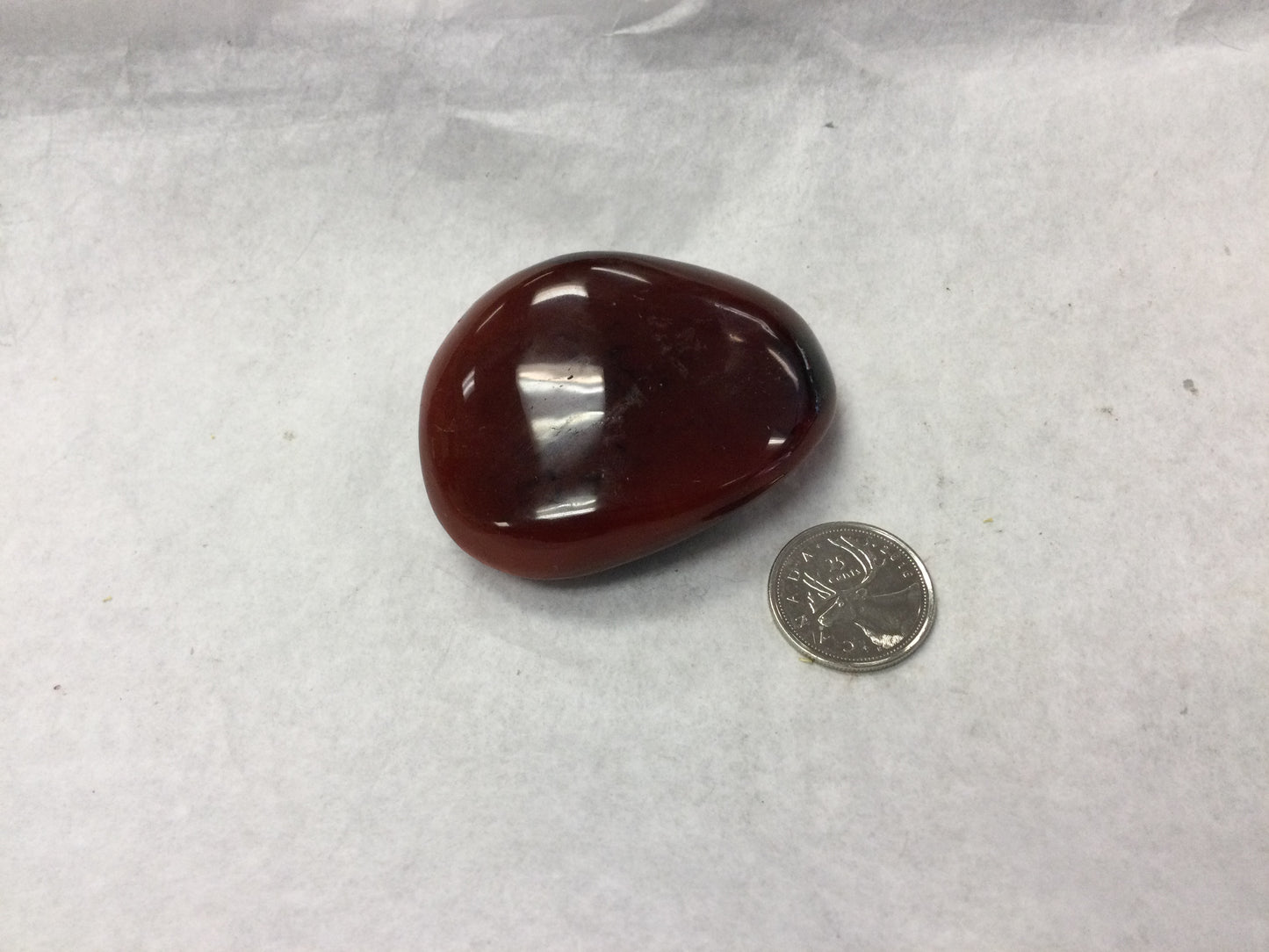 Carnelian Palm Stone (natural)